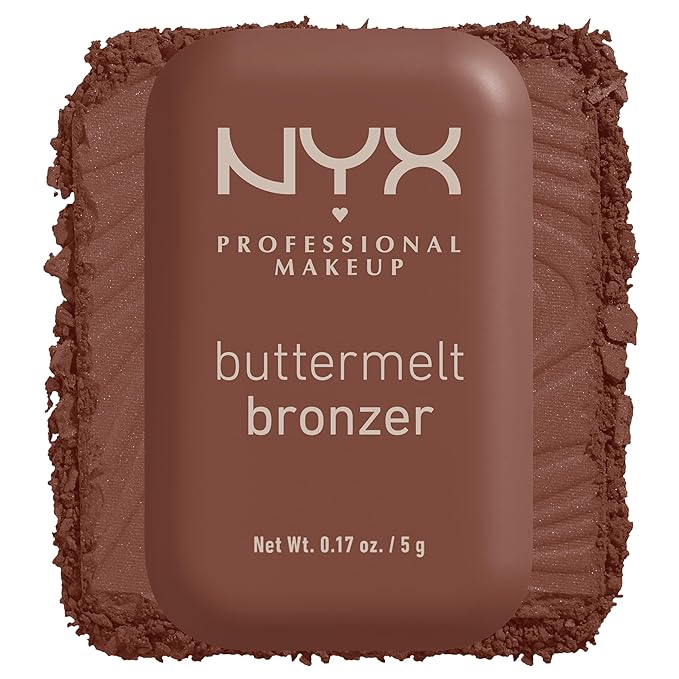 NYX PROFESSIONAL MAKEUP Matte Buttermelt Bronzer, Longwear Face Makeup with Up to 12 Hours of Wear, Vegan Formula - Do Butta