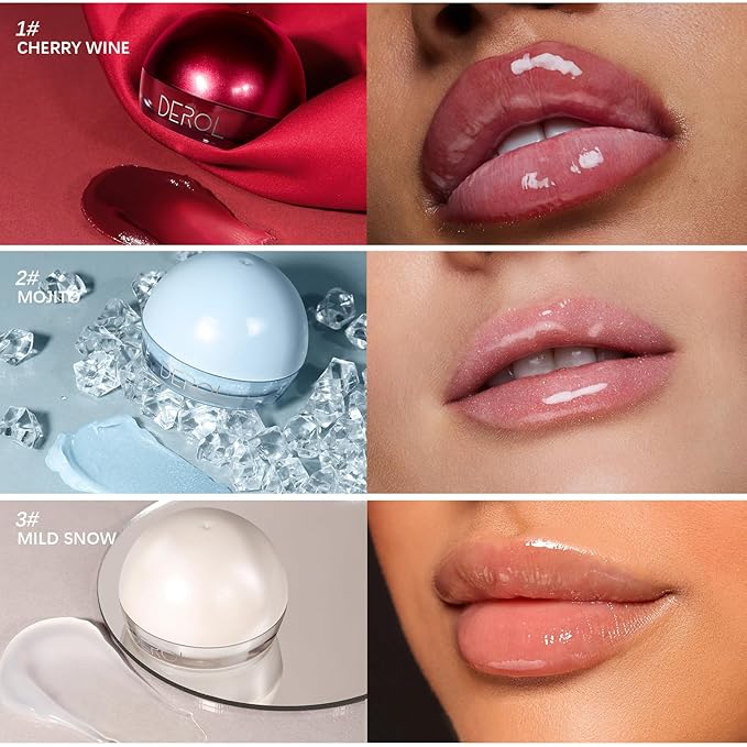 Moisturizing Overnight Lip Mask Vitamin E Lip Butter Repair Sleeping Lip Balm For Hydrated, Full Looking & Irresistible Lips(0.2 Fl Oz),Mild snow