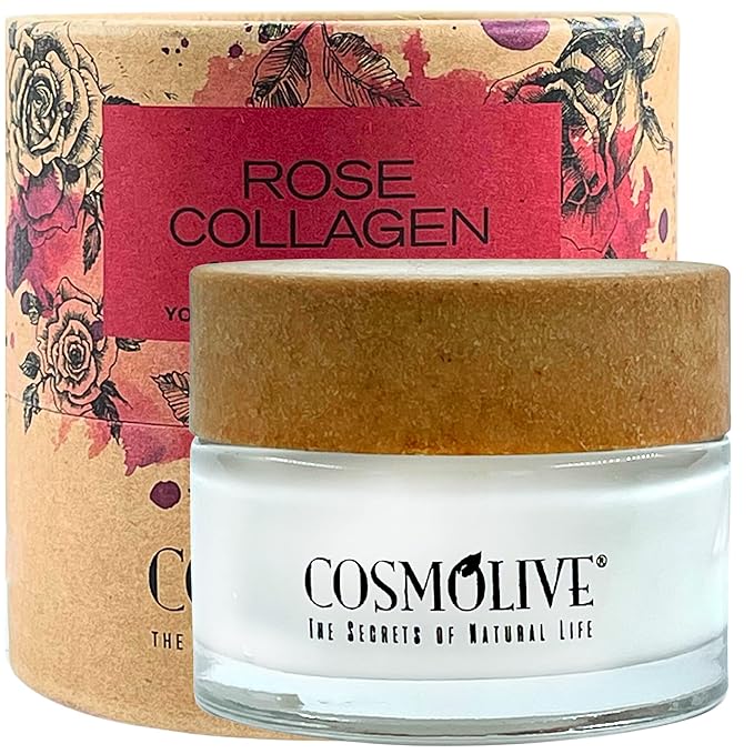 Natural Moisturizer Face Creams (Rose Collagen)