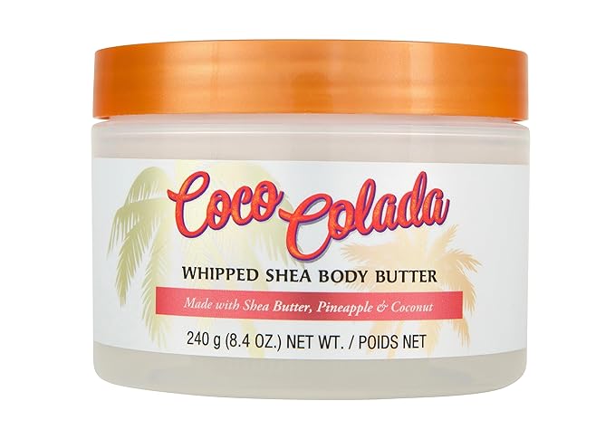 Tree Hut Coco Colada Whipped Shea Body Butter, 8.4oz, with Natural Shea Butter for Nourishing Essential Body Care
