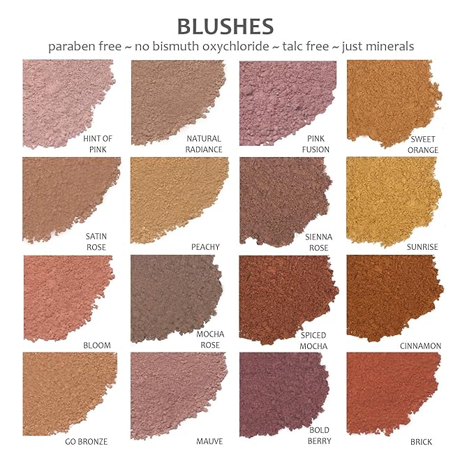 Demure Mineral Blush Makeup (Cinnamon), Loose Powder Makeup, Natural Makeup, Blush Makeup, Professional Makeup, Cruelty Free Makeup, Blush Powder By Demure
