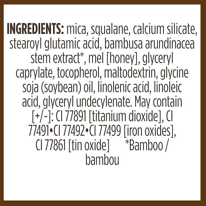 Burts Bees 100% Natural Mattifying Powder Foundation, Nutmeg - 0.3 Ounce (Pack of 2)