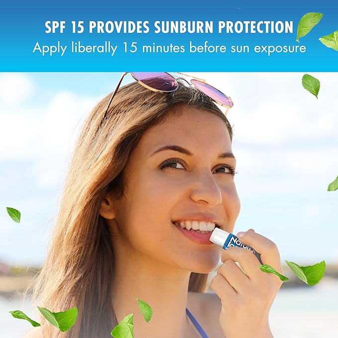 Natural Ice Original SPF 15 Medicated Lip Balm - 12 Count Pack