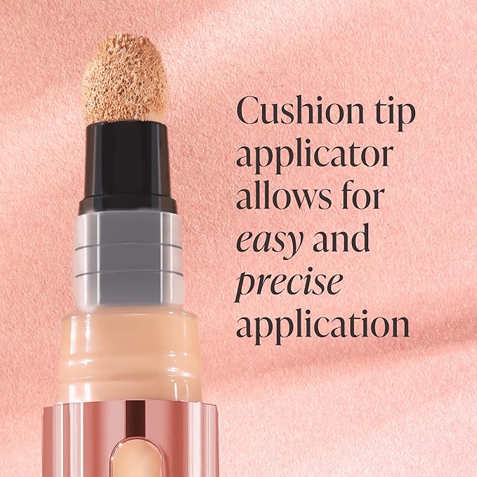 Mally Beauty - The Plush Pen Brightening Concealer Stick - Tan - Hydrating Turmeric, Vitamin E, and Hyaluronic Acid Infused Formula - Medium Buildable Coverage with a Natural, Smooth Finish