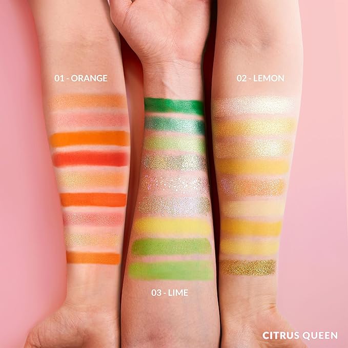 Kimchi Chic Beauty Citrus Queen - 9 Shades in 1 Makeup Palette - 03 LIME