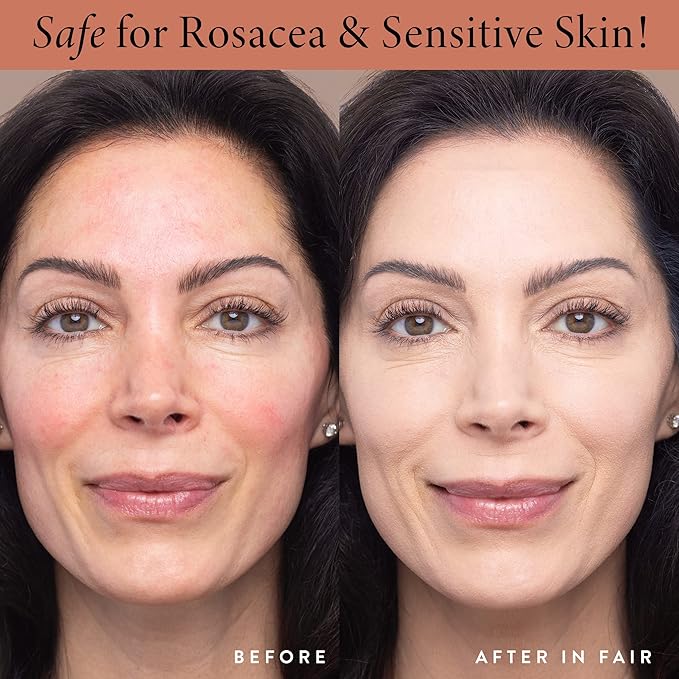 LAURA GELLER Double Take Liquid Foundation | Medium to Full Coverage, Natural Matte Finish, Tan