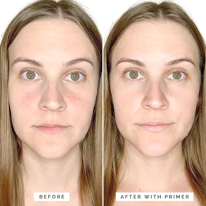 Elizabeth Mott Thank Me Later Color Correcting Face Primer - Niacinamide and Cica Soothes and Neutralizes Uneven Skin Tone and Facial Redness - Grips Makeup for Long-Lasting Wear - Cruelty-Free, 30g