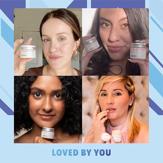 100% Natural Lip Scrub for Soft, Smooth Lips, Vegan Lip Scrub Gentle Exfoliator for Chapped and Dry Lips. 2 pc Coconut Lip Exfoliator Set lip exfoliator.