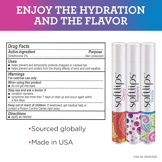 Softlips Slim Sticks Classic Flavor Pack (1)
