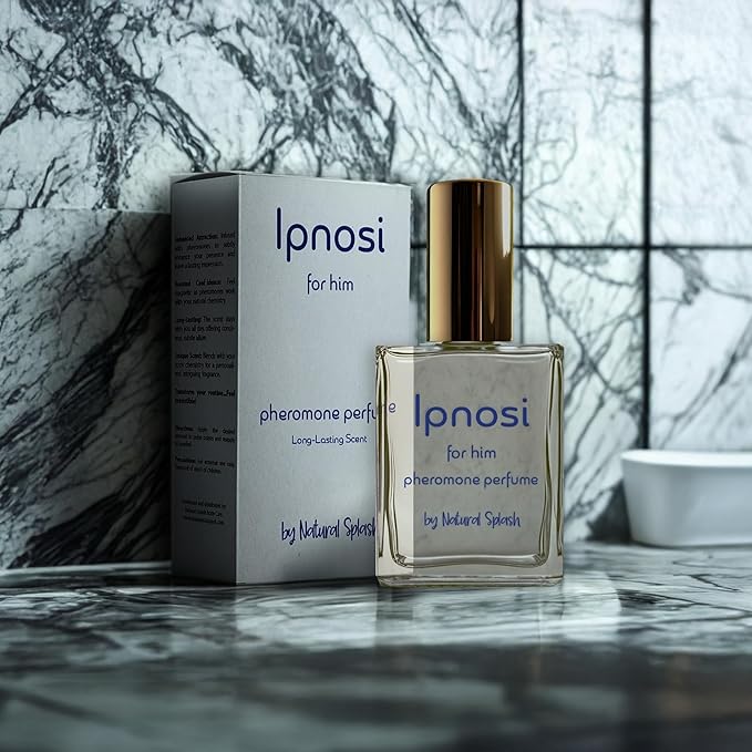lpnosi For Him Pheromone Perfume, Long-Lasting Fragrance Infused with Natural Essences & Powerful Pheromones, Irresistible Scent for Men, Spray, Travel-Friendly, Natural Splash Body Care, 1 fl oz
