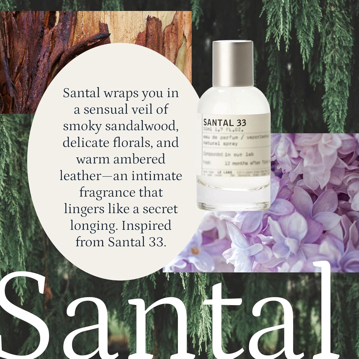 PuroSentido Santal Diffuser Oil – Luxury Hotel-Inspired Aroma with Sandalwood, Violet & Amber – Premium Fragrance Oil for Aromatherapy – Diffuser and Humidifier Compatible (500 ml/16 Fl Oz)