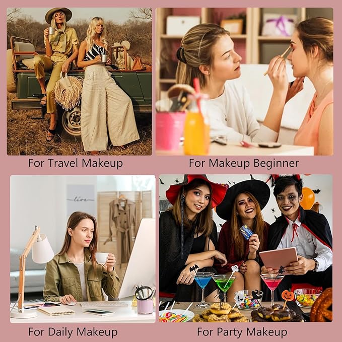 VERONNI Makeup Set,All In One Makeup Kit for Women Full Kit,Multipurpose Women's Makeup Sets,Beginners and Professionals Alike,Easy to Carry (Kit 011 (22pcs))