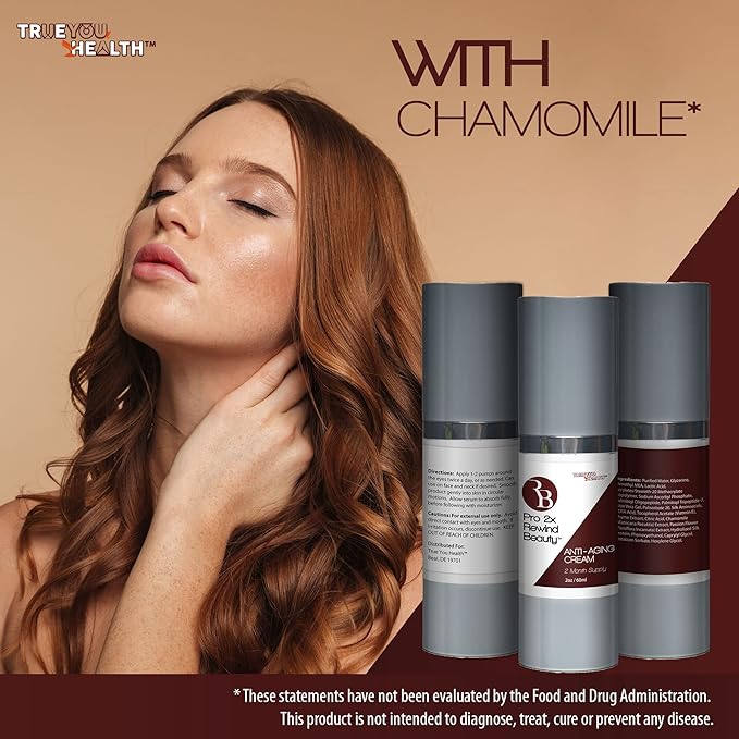 Pro 2x Rewind Beauty - Premium Anti-Aging Eye Serum - 2 Month Supply - Skin Firming Technology To Help Reduce Wrinkles Appearance & Tighten Bags Under Eyes - Diminish the Look of Dark Circles