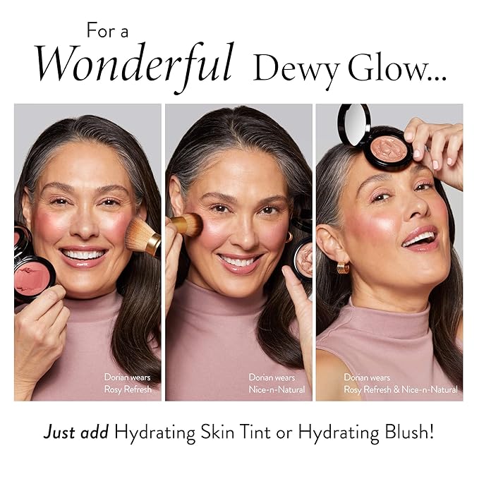 LAURA GELLER NEW YORK The Wonder Balm Complexion Enhancer - Hydrating Weightless Subtle Hint of Color + Glow for Mature Skin - Vegan Squalane - Apply to Cheeks & Lips (02 Pinch-Me Pink)