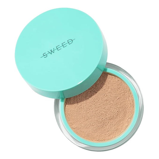 SWEED - Miracle Powder Mineral Foundation | Vegan, Cruelty-Free, Clean Beauty (Medium Light 02, 0.25 oz | 7 g)