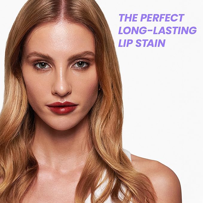 Wonderskin Wonder Blading All Day Lip Stain Peel Off Masque - Long Lasting, Waterproof and Transfer Proof Pink Lip Tint, Matte Finish Peel Off Makeup (Charming Masque)