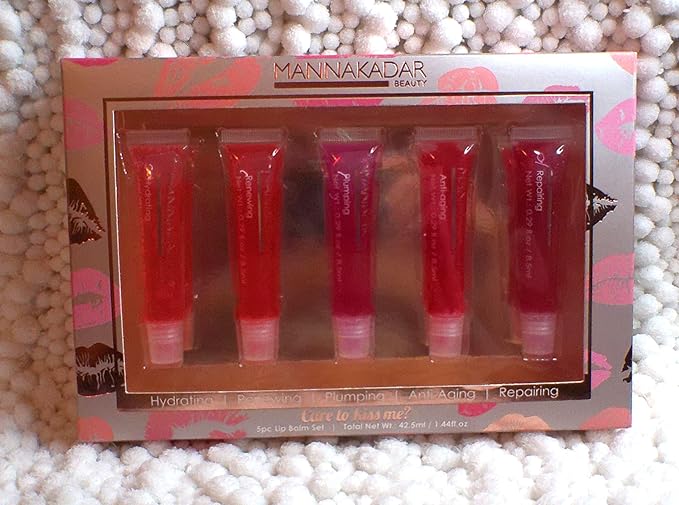 Manna Kadar Care to Kiss me? Lip Balm Set 1.44 fl oz,