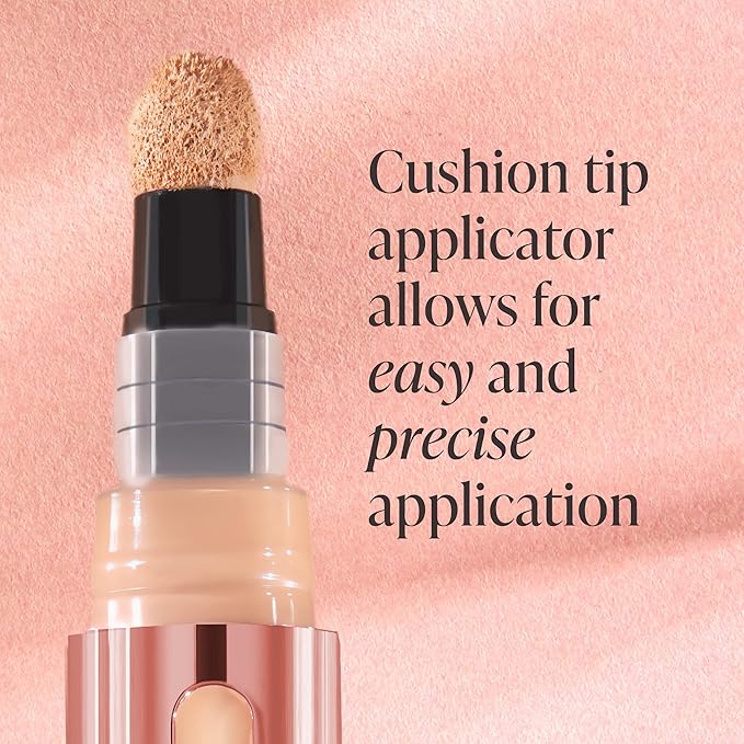 Mally Beauty - The Plush Pen Brightening Concealer Stick - Beige - Hydrating Turmeric, Vitamin E, and Hyaluronic Acid Infused Formula - Medium Buildable Coverage with a Natural, Smooth Finish