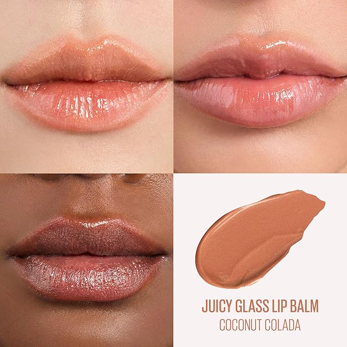 Kaja Juicy Glass Lip Balm | Plumping, Hydrating, Korean Lip Balm, Moisturizing Lip Care, 24hrs Long-lasting Hydration, Nourishing Lip Care | Coconut Colada, 0.15 oz.