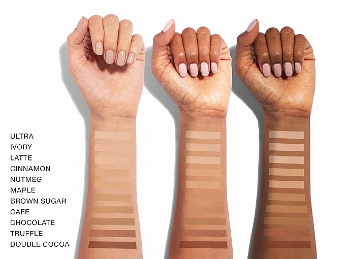 bellapierre Compact Mineral Foundation SPF 15 | Vegan & Cruelty Free Natural Makeup | Full Coverage Matte Foundation | Hypoallergenic | Oil & Talc Free - 0.35 Oz - Brown Sugar