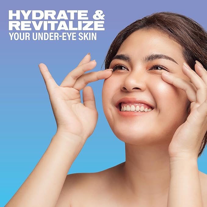 Eye Mask, Eye Masks for Dark Circles and Puffiness, Under Eye Mask with Hyaluronic Acid and Marine Algae, Vegan and Cruelty-Free Under Eye Patches, Marine Algae Eye Masks, 5-Pack