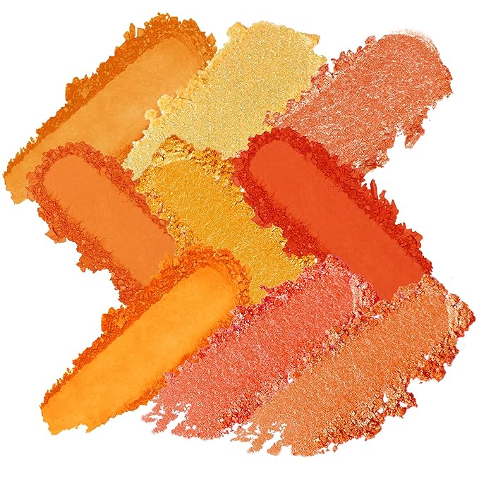 Kimchi Chic Beauty Citrus Queen - 9 Shades in 1 Makeup Palette - 01 ORANGE