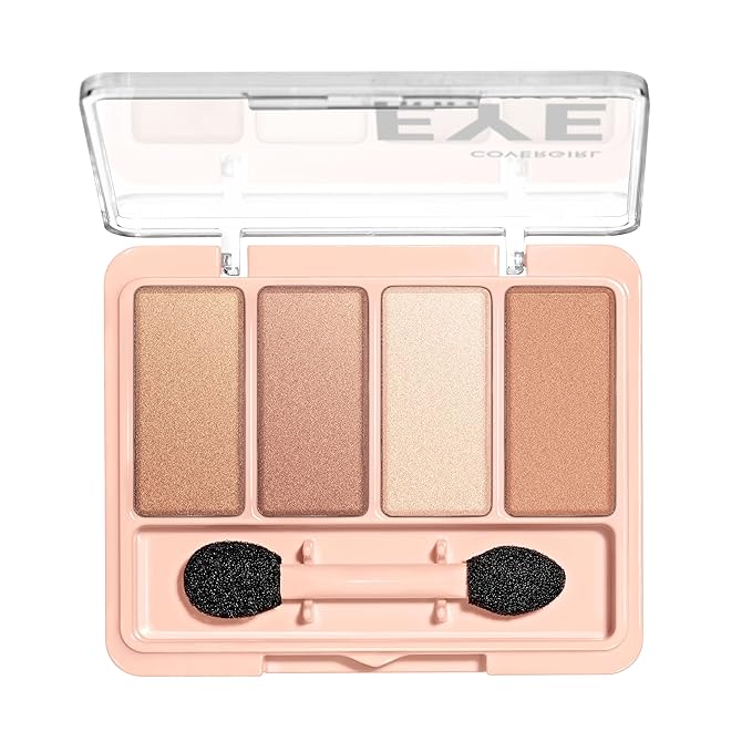 COVERGIRL - Eye Enhancers 4-Kit Eyeshadow, silky, sheer formula, double ended applicator, 100% Cruelty-free