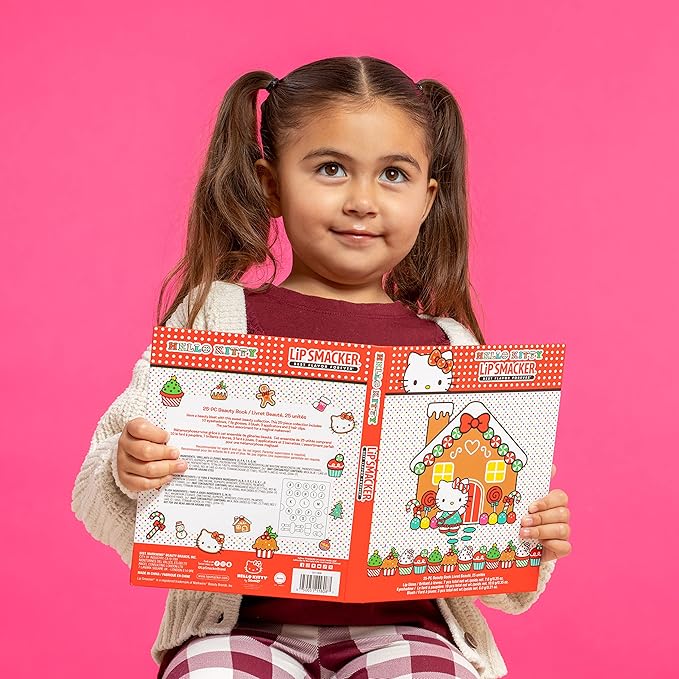 Lip Smacker Hello Kitty Holiday Beauty Book Makeup Set For Girls