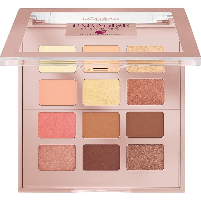 L'Oreal Paris Paradise Enchanted Scented Eyeshadow Palette, 0.25 fl; oz.