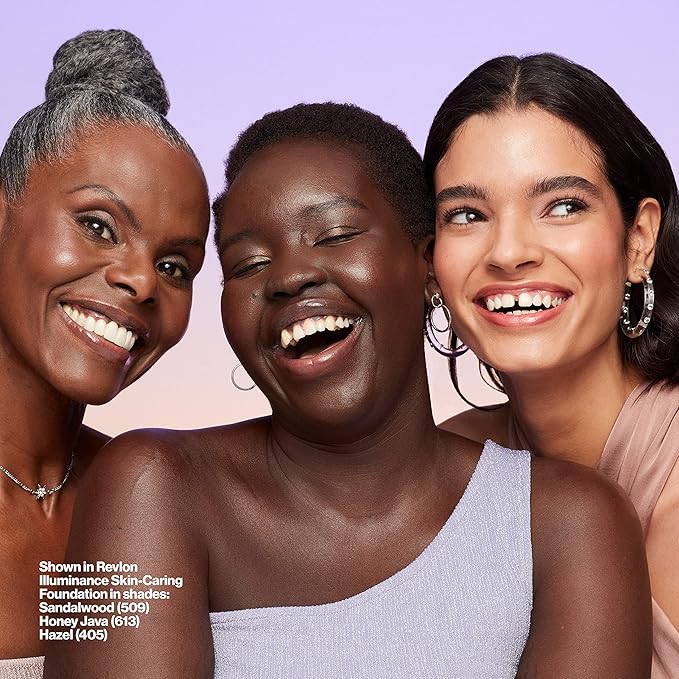 Revlon Illuminance Skin-Caring Liquid Foundation, Hyaluronic Acid, Hydrating and Nourishing Formula with Medium Coverage, 201 Creamy Natural (Pack of 1)