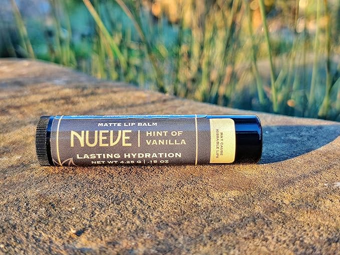 Lip Balm, Long-Lasting, Moisturizing Formula, Nourishing Lip Care, 100% Natural, Hint of Vanilla, Matte Finish (3)