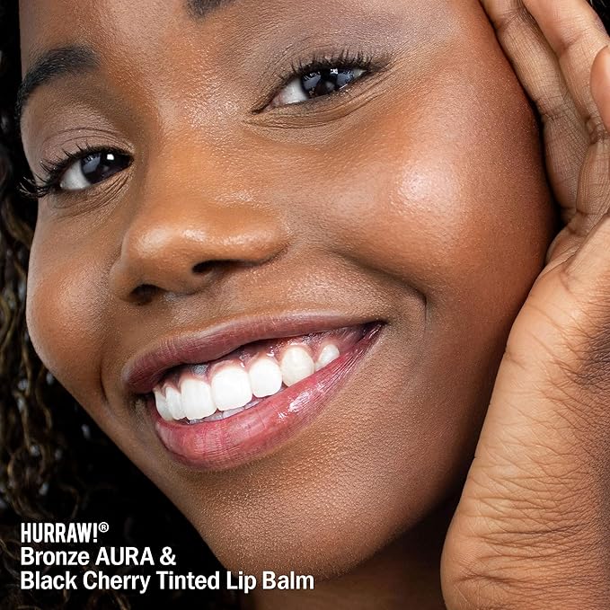 Hurraw! Lip Balms Staff Favorites, 6 Balm Bundle Pack: Black Cherry Tinted (Sheer Red Tint), Orange, Lemon, Mint, Earl Grey, Raspberry Tinted (Sheer Berry Tint). Organic, vegan & raw ingredients.