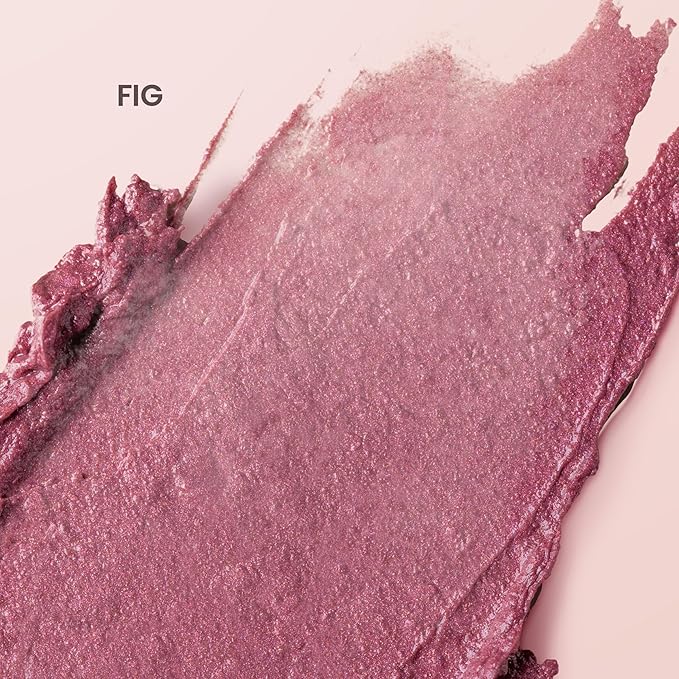 Burt's Bees Shimmer Lip Tint Set, Tinted Lip Balm Stick, Moisturizing for All Day Hydration with Natural Origin Glowy Pigmented Finish & Buildable Color, Fig (4-Pack)