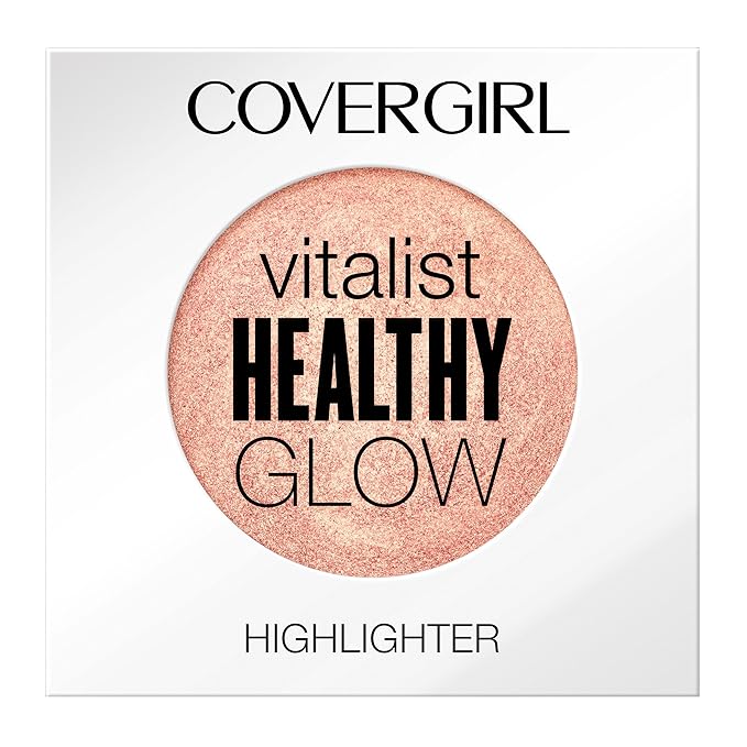 COVERGIRL Vitalist Healthy Glow Highlighter, Sunkissed, 0.11 Pound (packaging may vary)