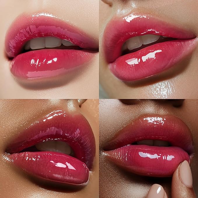 Espoir Couture Lip Tint Glaze #4 Hushed Cherry 0.14oz | Volumizing Lip Stain with Syrupy Shine | Long-Lasting & Vibrant Color for Radiant Lip Look | Moisturizing & Glossy Lip Tint | Korean Lip Makeup