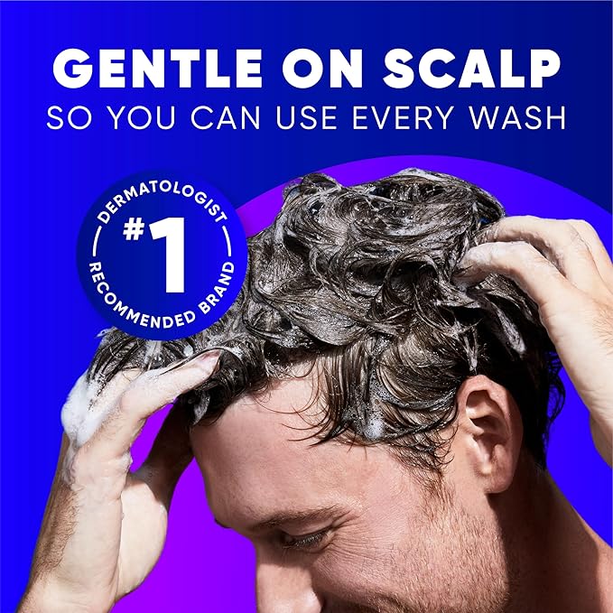 Head & Shoulders Clinical Dandruff Shampoo Twin Pack, Prescription Strength, Oil & Flake Control, Seborrheic Dermatitis Relief, Citrus, 13.5 Fl Oz Each (Set of 2)