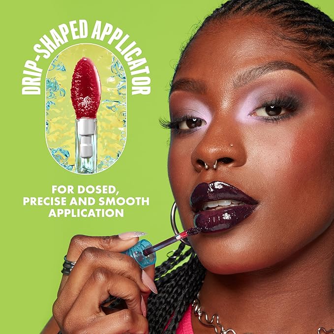 NYX PROFESSIONAL MAKEUP Lip IV Hydrating Glossy Lip Stain with 12HR Hydration - Red-y Set Wet (Red)