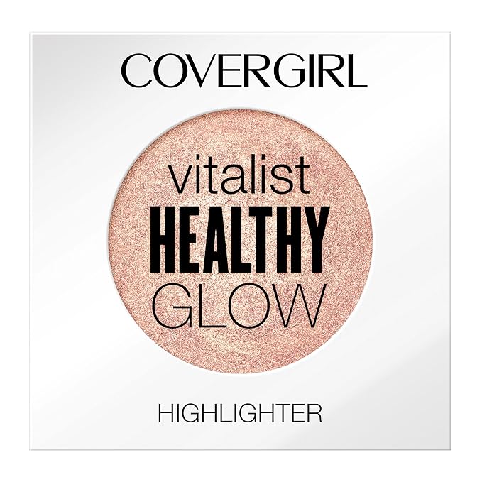 COVERGIRL Vitalist Healthy Glow Highlighter, Candlelit, 0.11 Pound (packaging may vary)