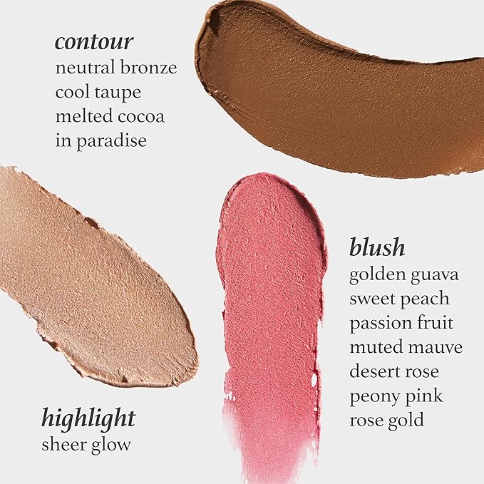 Julep Skip the Brush Cream to Powder Bronzer & Contour Stick - Melted Cocoa Medium skin tones - Long Lasting Blendable and Buildable Color -Multi-Use 2-in-1 Blush and Lip Makeup Stick