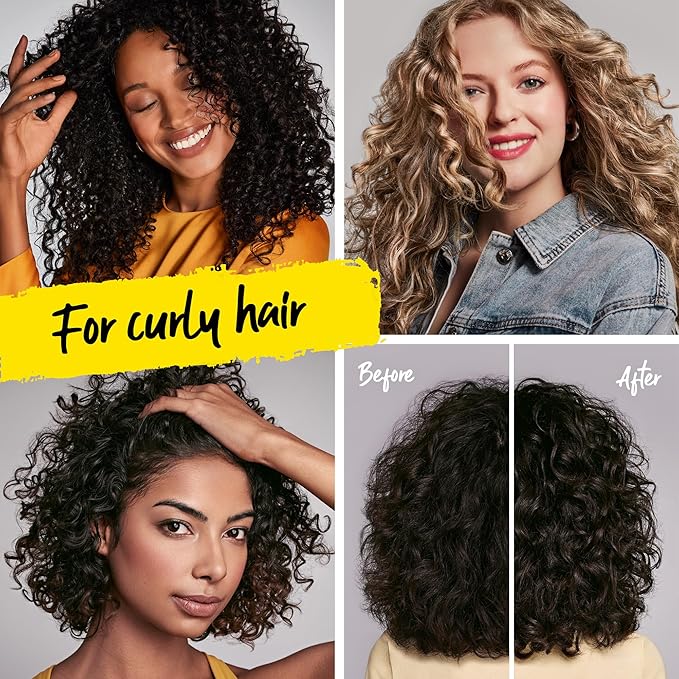 Marc Anthony Curly Hair Conditioner, Strictly Curls - 3x Moisture For Curl Defining & Enhancing - Shea Butter, Marula Oil, Aloe Vera & Coconut Cream - Sulfate Free & Color Safe For Dry Damaged Hair
