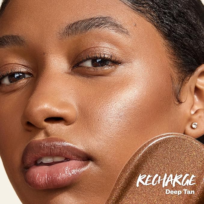 Kosas Glow I.V. Vitamin-Infused Skin Enhancer Face Makeup - Tinted Beauty Highlighter for a Healthy Glow - Recharge