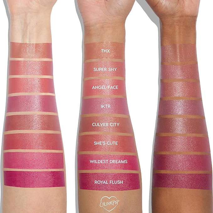 ColourPop Weightless Liquid Blush - Hydrating, Liquid Blush for Cheeks - Glowy Summer Makeup with Hyaluronic Acid for a Healthy Glow - Designed with a Doe Foot Applicator - IKTR (0.30 oz)