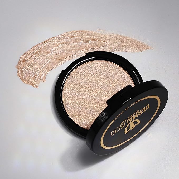 DERMALISCIO Natural glow soul bright highlighter – Highlighter Makeup powder – Natural and Subtle glow – Powder face makeup compatible and easy to use