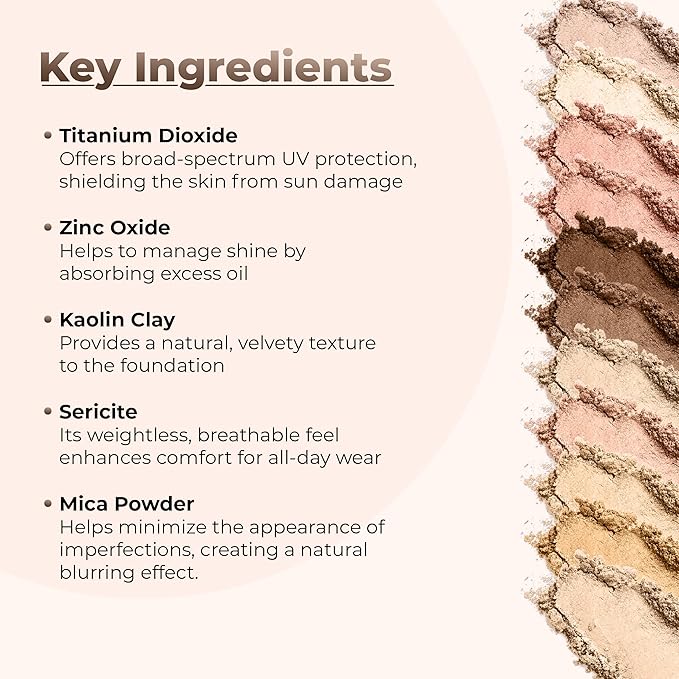 Foundation Powder Refill (Pink Bisque)(1 Pound Bag) By Sweet Face Minerals, Lightweight Mineral Loose Makeup Powder with SPF 20, Full Coverage Flawless Finish, Talc-free, Cruelty-Free, Refill Pouch
