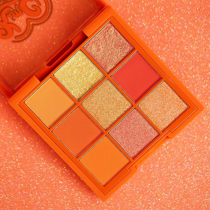 Kimchi Chic Beauty Citrus Queen - 9 Shades in 1 Makeup Palette - 01 ORANGE