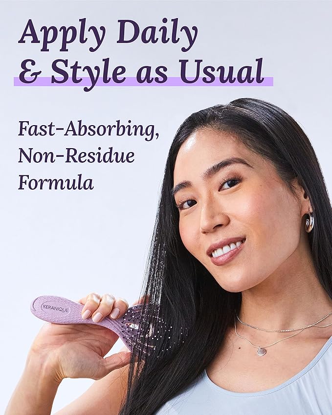 Keranique Follicle Booster - Keratin Enriched Hair Follicle Stimulator Spray for Thicker, Fuller Density Restoration
