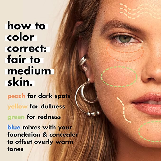 e.l.f. Camo Color Corrector, Hydrating & Long-Lasting Color Corrector For Camouflaging Discoloration, Dullness & Redness, Vegan & Cruelty-Free, Green