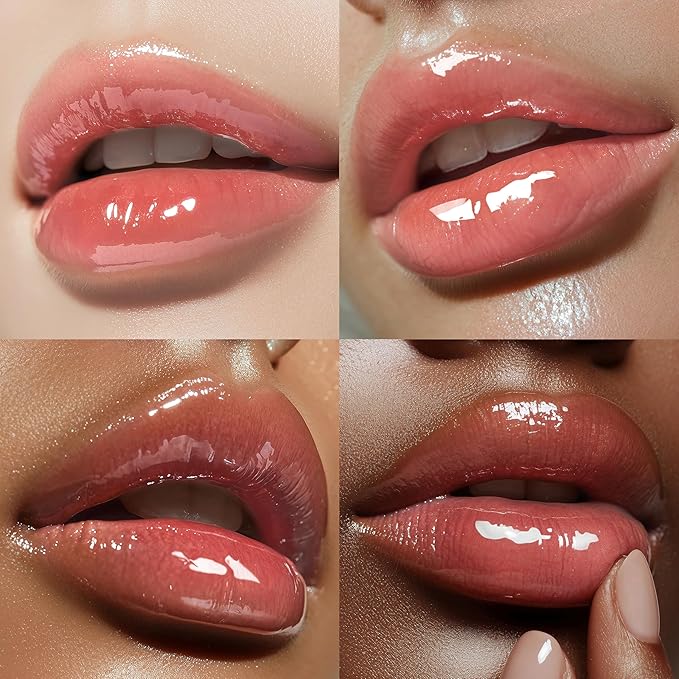 Espoir Couture Lip Tint Glaze #17 Ginger Peach 0.14oz | Volumizing Lip Stain with Syrupy Shine | Long-Lasting & Vibrant Color for Radiant Lip Look | Moisturizing & Glossy Lip Tint | Korean Lip Makeup
