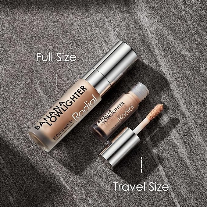Rodial Banana Lowlighter 0.05 fl oz, Travel Size Liquid Colour Concealer with Yellow Undertone, Face Concealer, Non-Shimmer Finish, Hydrating Formula with Hyaluronic Acid, Vitamin E and Caffeine