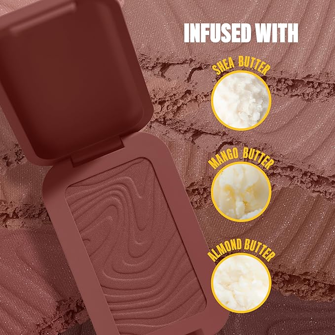 NYX PROFESSIONAL MAKEUP Matte Buttermelt Bronzer, Longwear Face Makeup with Up to 12 Hours of Wear, Vegan Formula - Butta Cup